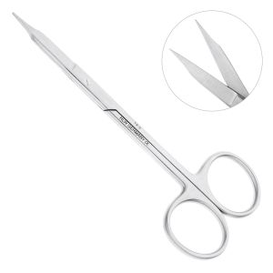 Ножницы хирургические Goldmann-Fox, прямые, 12,5 см