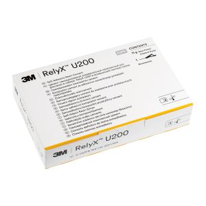 Цемент самоадгезивный универсальный композитный для фиксации RelyX U200 в дозирующей системе Clicker, оттенок прозрачный (TR)