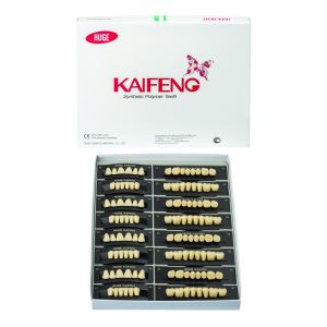 Зубы акриловые Kaifeng 28*1/ B1, T3 1 уп. (4 гарн.)