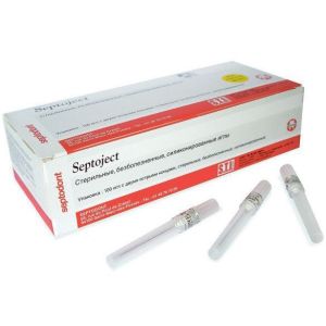 Иглы карпульные Septoject 0,4х35мм, 100шт., Septodont