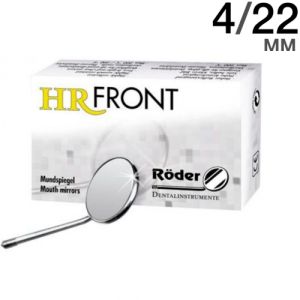 Зеркало HR FRONT, размер 4/22мм, плоское, упаковка 12 шт., Röder (Германия)