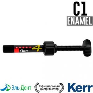 Point 4 Enamel C1, шприц (4гр), микрогибридный композит /29885/Kerr