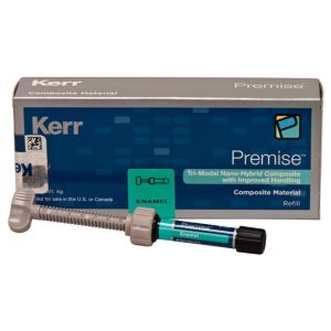 Premise Прозрачный Янтарный шприц (4гр.), наногибридный композитный материал, Kerr