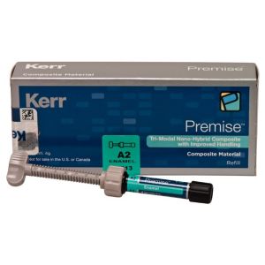 Premise Enamel A2, шприц (4гр.), наногибридный композитный материал, Kerr