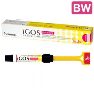 iGOS Universal Цвет BW (1шпр.- 4г.) цирконосодержащий, светоотверждаемый композит, YAMAKIN