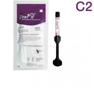 DenFil C2 шпр.4г-композитный светоотверждаемый материал, Vericom Co Ltd, DF104-RC22