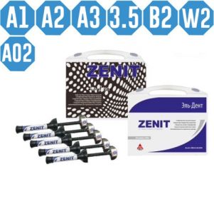 Zenit Kit-набор (7шпр.х4г, Динамик Флоу А2-1шпр., Пребонд, аксес.), President Dental Germani