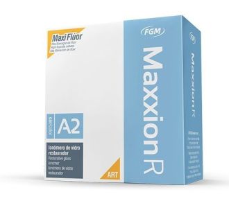 Maxxion R цв. А2-Цемент стоматологический стеклоиономерный (порошок 10г., жидкость 8г., принадлежности). FGM