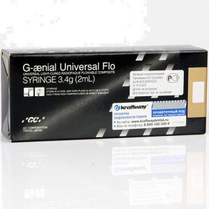 G-aenial Universal FLO A3, 2мл.(3,4г), насадки для шприца, колпачок, GC