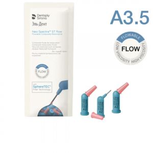 Neo Spectra ST FLOW оттенок A3.5 капс. (0,25х16 шт), светоотверждаемый реставрационный материал, 1231915120, Dentsply Sirona