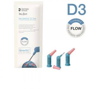 Neo Spectra ST FLOW оттенок D3 капс. (0,25х16 шт), светоотверждаемый реставрационный материал, 1231915125, Dentsply Sirona