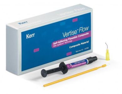Vertise Flow A2, (2 шприца по 2гр) самопротравливающий жидкий композит, 34402, Kerr