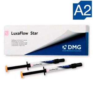 LuxaFlow Star цвет А2, (2 шприца х 1.5гр.), светоотверждаемый текучий композит 214002, DMG