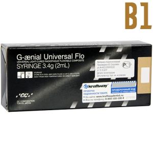 G-aenial Universal FLO B1, 2мл.(3,4г), насадки для шприца, колпачок, GC