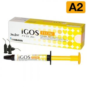 iGOS Flow Цвет A2 (1 шпр.-2,6 г) цирконосодержащий жидкотекучий композит, YAMAKIN