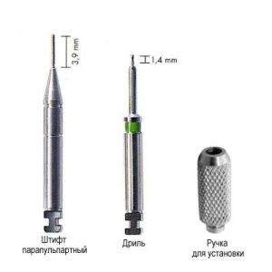 Ручка для установки титановых парапульпарных штифтов /Форма