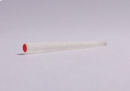 Штифты стекловолоконные, кварцевые Crystal Quartz Fiber Post "HS" конические 1,45-0,7-18мм. (10шт.), с разверткой (дрилью) HS70QF. STEA