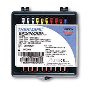 Обтураторы Thermafil №20-40 (25мм) 20 шт, эндодонтические гуттаперчевые, Maillefer