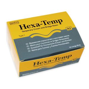 Hexa-Temp пластмасса для временных коронок и мостов A2 (1:1, 50мл.) Spident