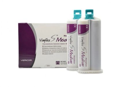 Vonflex S Medium Normal А-силикон средняя вязкость, 2x50мл
