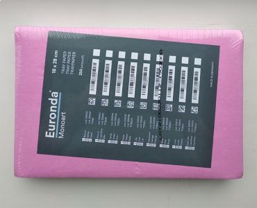 Салфетки автоклавируемые для подносов РОЗОВЫЕ 18х28 см (250 шт), EURONDA