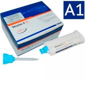 Structur 2 SC цвет A1 (50мл (76г)+10 смес.) Структур, VOCO