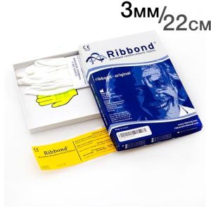 Ribbond материал для шинирования (3мм Х 22см) Без НОЖНИЦ толщина нити 0,35 MRE3