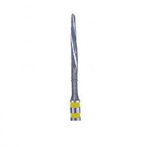 Unimetric калибровочный дриль №208 (6шт.) 2 полосы, желтый, Maillefer
