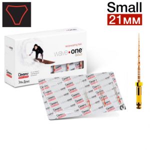 WaveOne Gold Small 21мм (3 шт.) - реципрокный инструмент эндодонтический в блистерах