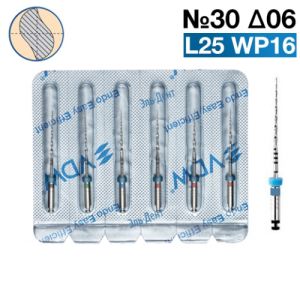 Mtwo М2 Тейпер №30 06 L25 WP16, VDW