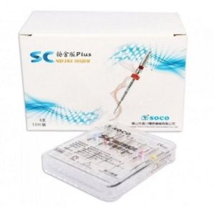 Файлы машинные с памятью формы SC PLUS 02/12, 21мм. (6шт.) SOCO