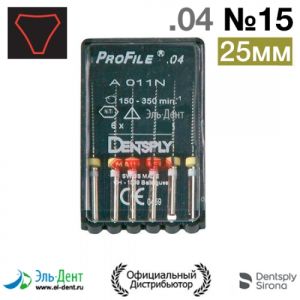 ProFile.04 №15 25мм (6шт.), Maillefer
