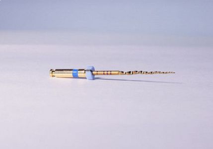 Файлы машинные N-files Gold, со смещенным центром вращения, размер X3, длина 21мм, никель-титан - 6 шт. STEA