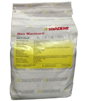 Гипс Neo Marmorit 3кл, цвет желтый, 4x5 кг, бумажный пакет. Натуральный гипс.